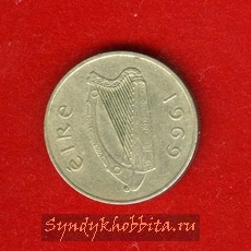 5 пенсов 1969 года Ирландии